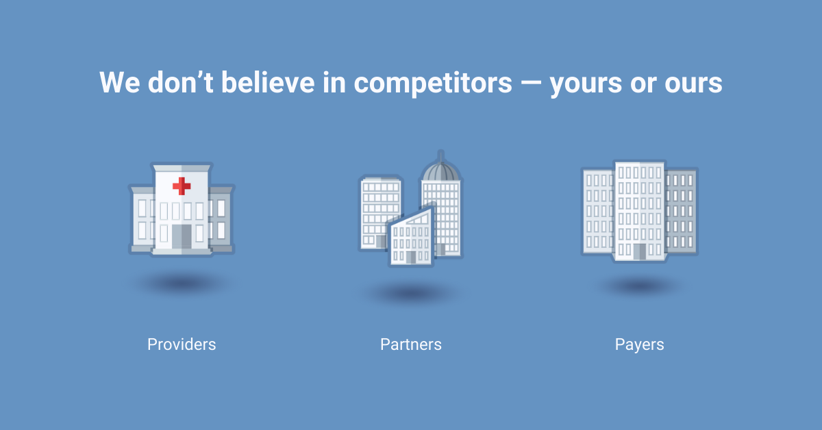 We don’t believe in competitors — yours or ours - cover image