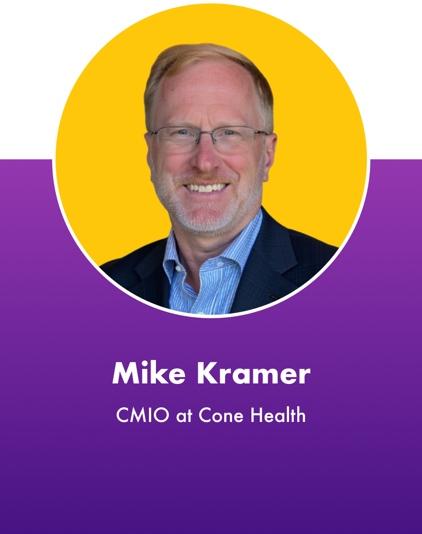 Mike Kramer CMIO at Cone Health